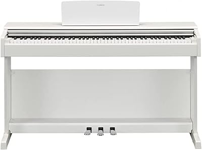 Piano numérique domestique yamaha arius ydp 145 wh, blanc, ydp145wh