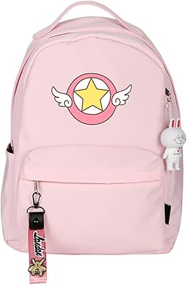 Sacs d'école imprimés cardcaptor sakura, sac à dos pour garçons filles, cartables