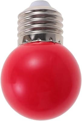Mobestech 3w lampe led rouge mini lampe de fête colorée étanche pour fête