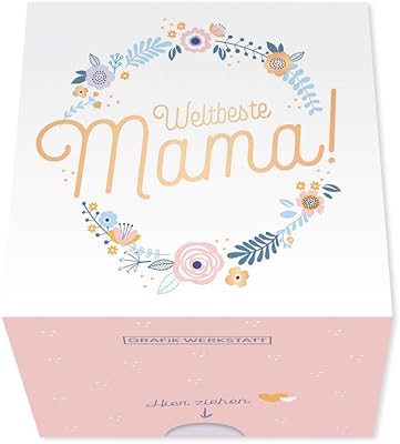 Atelier graphique message dans une boîte pour maman | idée cadeau