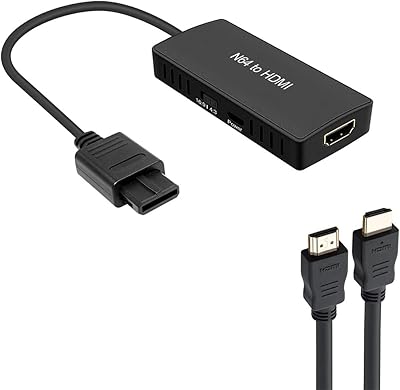 Adaptateur convertisseur n64 vers hdmi wdf prenant en charge la conversion
