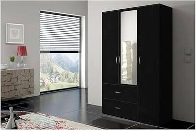 Grande armoire de 47 pouces de large pour meubles de chambre à coucher