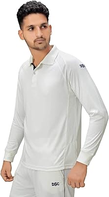T-shirt de cricket en polyester à manches longues passion