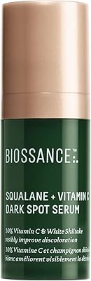 Sérum anti-taches biossance squalane + vitamine c. puissant et léger avec 10 %