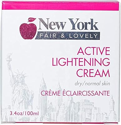 Crème éclaircissante pour la peau fair & lovely de new york, 100 grammes