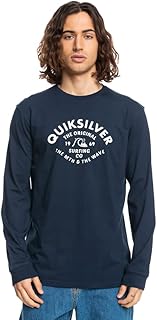 T-shirt quiksilver talk letter pour hommes (pack de 1)