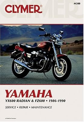 Yamaha yx600 radian et fz600, 1986-1990 : manuel d'atelier clymer