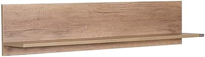 Étagère murale décorative polyvalente adore furniture, l120 x h25 x p20 cm, tori