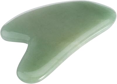 Rose nice jade guasha outil pour les soins du visage du visage