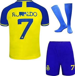Maillots de football pour enfants mdreams cr no 7 nassr