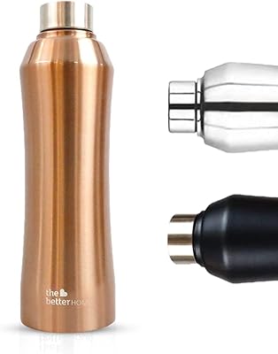 Bouteille d'eau en acier inoxydable the better home 1000, 1 litre, or