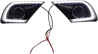 Feux diurnes pour toyota innova 2012-2015, feux antibrouillard avant, feux diurnes