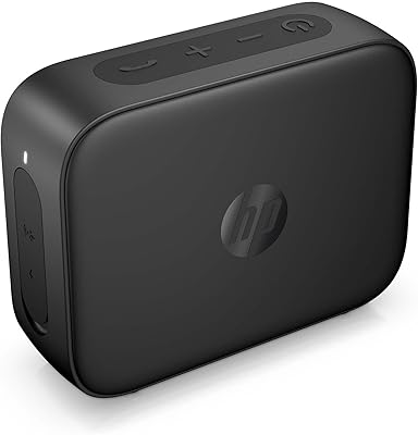 Haut-parleur bluetooth hp 350 avec microphone à réduction de bruit intégré et étanchéité