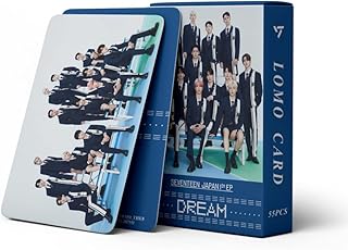 Jimoyme 55pcs seventeen dream 17 lomo ensemble de cartes photo nouvel album k-pop