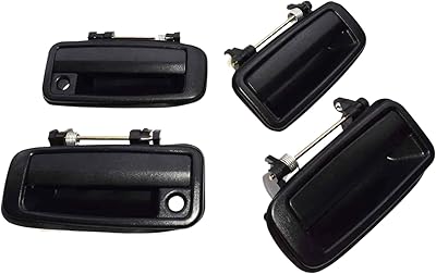 Poignée de porte extérieure avant arrière gauche droite secto pour toyota corolla 1988-1992