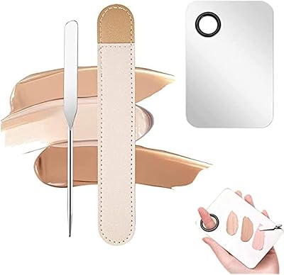Cuillère de maquillage picasso coréenne, ensemble spatule et éponge de maquillage picasso coréenne, outils professionnels de maquillage du visage. Redéfinissez vos attentes shopping avec Diaytar