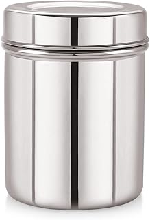Neelam dabba dip acier inoxydable 10 22g, 1000ml, argent