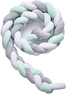 Oreiller de lit de bébé tressé skido 2m, oreiller design à nœuds, ensemble