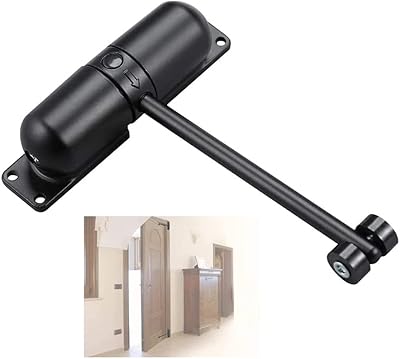 Serrure de porte automatique, installation facile, serrure de porte à ressort rotatif