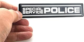 1 × autocollant de coffre de voiture avec emblème de police intersedan