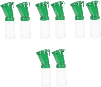 Hanabass 8 pièces tasse de nettoyage de traite accessoires de bain