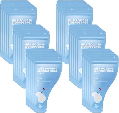 Milistin 30 pièces sacs jetables de stockage de lait en poudre pour bébé