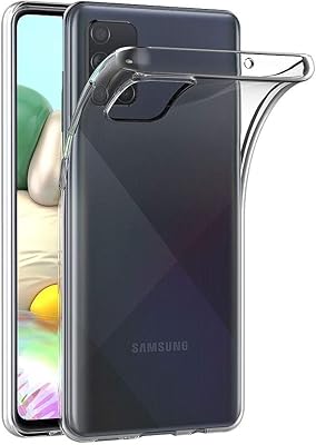 Coque arrière transparente absorbant les chocs en gel tpu flexible et caoutchouté