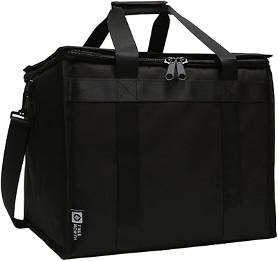 Sac de livraison de nourriture isolé commercial true north xl avec séparateur