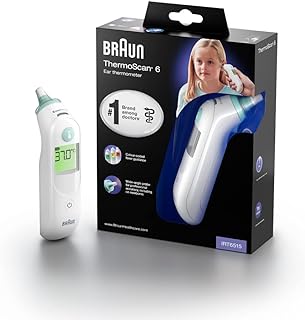 Thermomètre auriculaire braun thermoscan 6 - irt 6515, 1 pièce