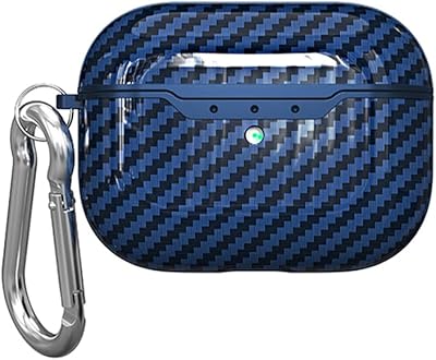 Coque en fibre de carbone pour airpods - housse de protection élégante