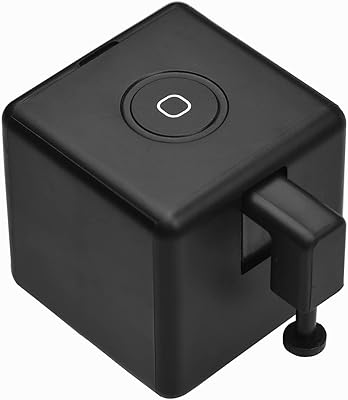 Contrôleur domotique babypski avec bouton tactile pour commande vocale par application et minuterie