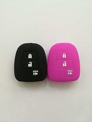 Coque de protection en cuir suédé pour clé télécommande pour toyota avalon