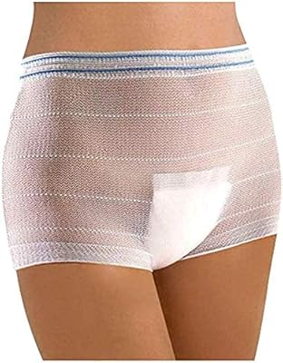 10 pièces sous-vêtements post-partum en maille, sous-vêtements lavables et réutilisables pour femmes après