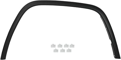 Aile avant évasée lucasing compatible avec jeep grand cherokee 2011-2016, couleur noire