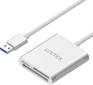 Lecteur de carte mémoire unitec usb 3.0, adaptateur de carte mini flash