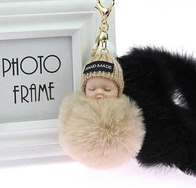 Porte-clés de voiture amoureux de lapin, porte-clés suspendu pour hommes et femmes, peluche