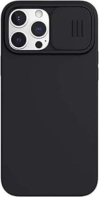 Coque de protection camshield en silicone soie nillkin pour apple iphone