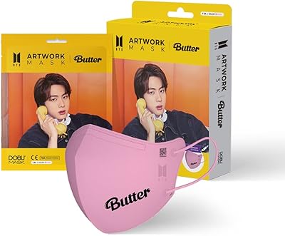 Masque facial dobo bts butter edition masque d'illustration