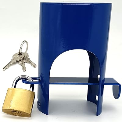 Système de verrouillage de robinet d'extérieur push lock - tuyau d'arrosage et couvercle