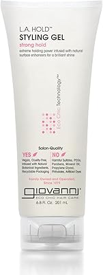 Giovanni l.a. hold styling gel, 6,8 fl oz - gel capillaire extra tenue
