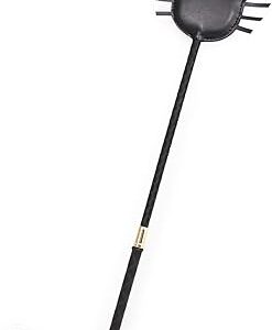 Cravache d'équitation, outil d'entraînement équestre en cuir noir de 18 pouces avec double manchette, cravache d'équitation de haute qualité, outil d'entraînement en plein air (cat). Le discount haut de gamme, c'est possible avec Diaytar