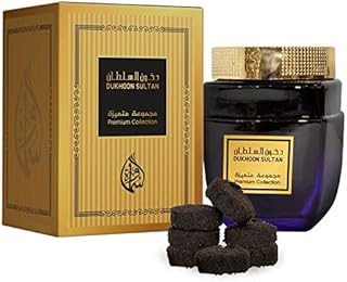 Ensemble d'encens dukhun al-sultan, collection premium de samawah, 100 grammes