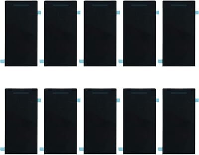 Autocollant adhésif arrière professionnel compatible avec huawei mate 10 pro, 10 pièces lcd