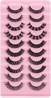 Faux cils 5 styles cils moelleux cils russes doux 3d vaporeux 10 paires de cils naturels cils de bande russes paquet de faux cils bouclés. Diaytar Sénégal : Large gamme, petits prix, grande satisfaction