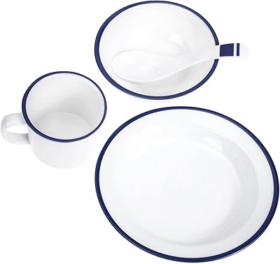 Vaisselle chinoise incassable en mélamine, ensemble de bols à riz, cuillères à soupe