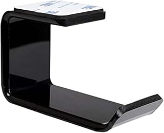 Ather.im support pour écouteurs en acrylique en forme de l pour sous le bureau