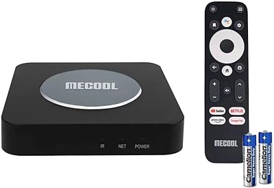 Mecool km2 plus smart box android tv 11 lecteur multimédia en streaming appareil