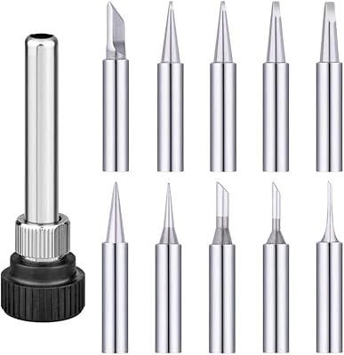 10 pièces pointes de fer à souder, jeu de pointes de soudure remplaçables