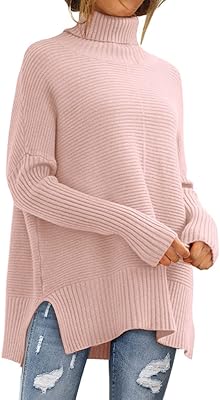 Chemisier long pour femme à col rond et manches longues avec motif chauve-souris