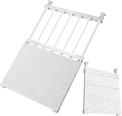 Barre de support de traction pour placard, étagère de séparation de garde-robe extensible